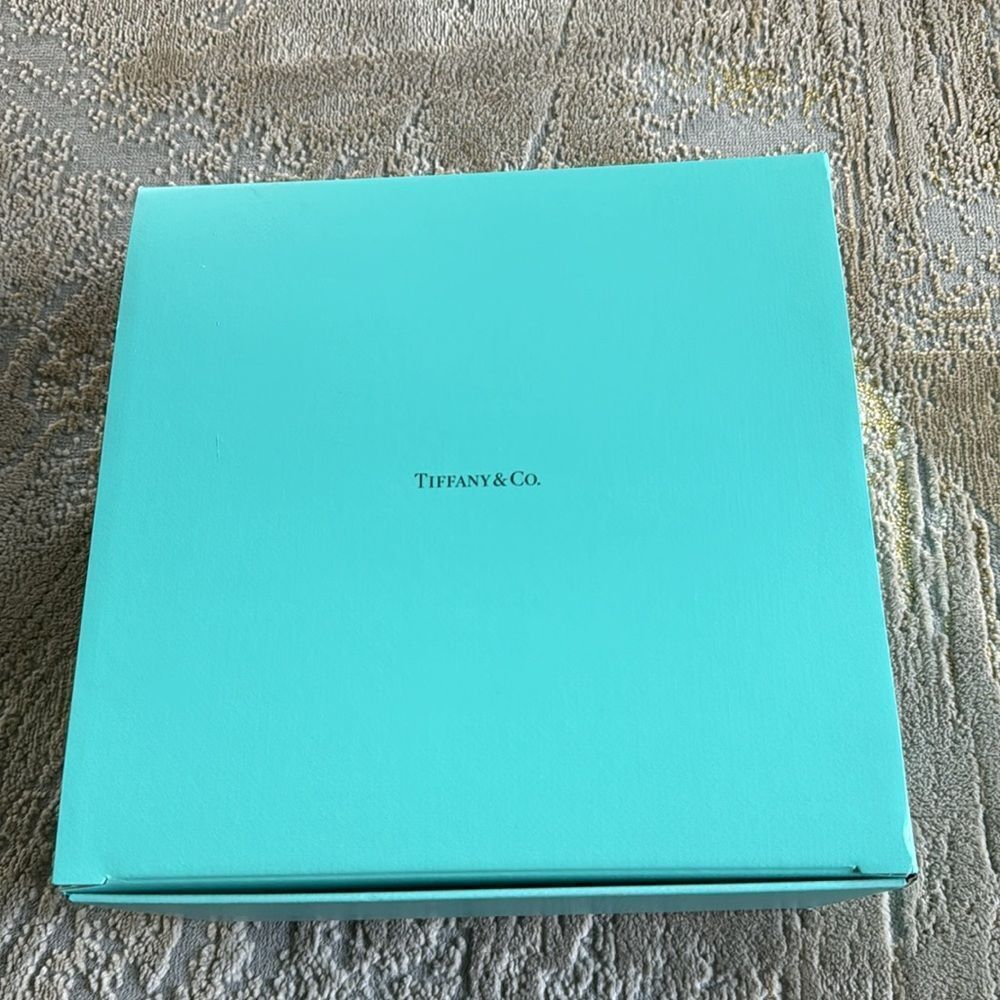 Authentic Tiffany & Co. Large Empty Box With swing Lid 12 X 12 8 Inches - Picture 2 of 11